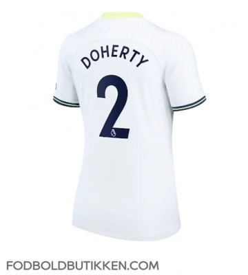 Tottenham Hotspur Matt Doherty #2 Hjemmebanetrøje Dame 2022-23 Kortærmet